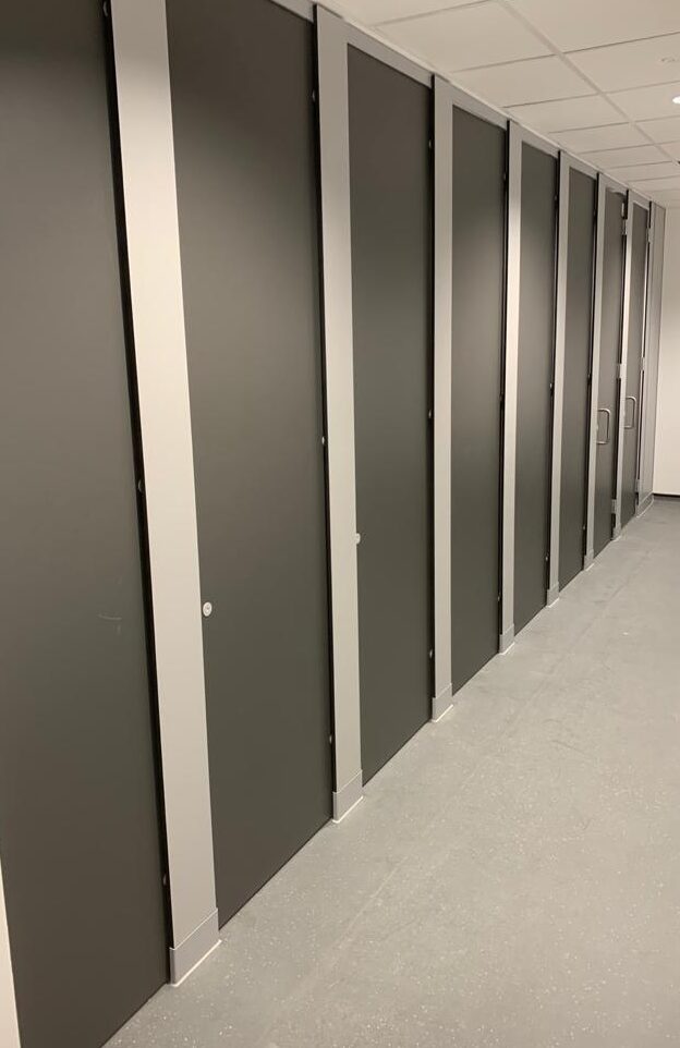 Venesta Titan toilet cubicles