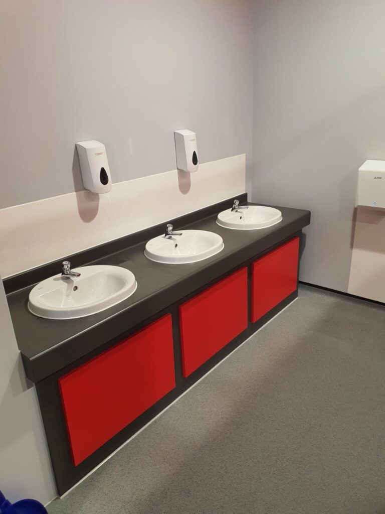 HPL vanity unit