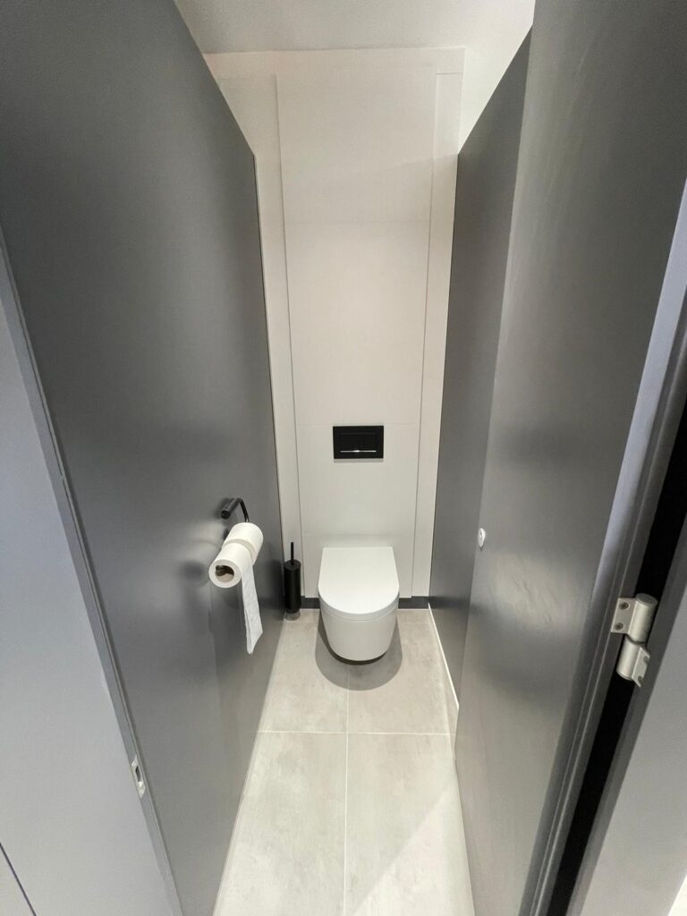 Unity toilet cubicle Inside cubicle