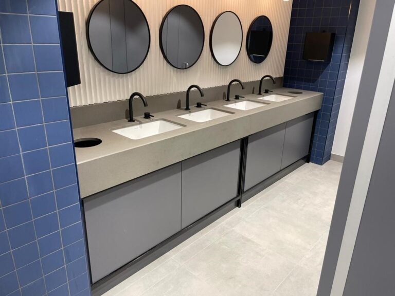 Quartz vanity unit