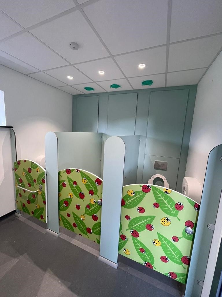 Ladybird cubicles