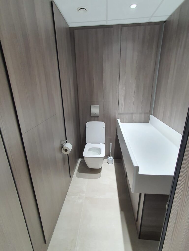Solid Surface baby change