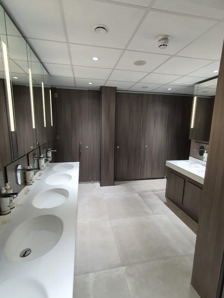 Heyford Park image of entire washroom