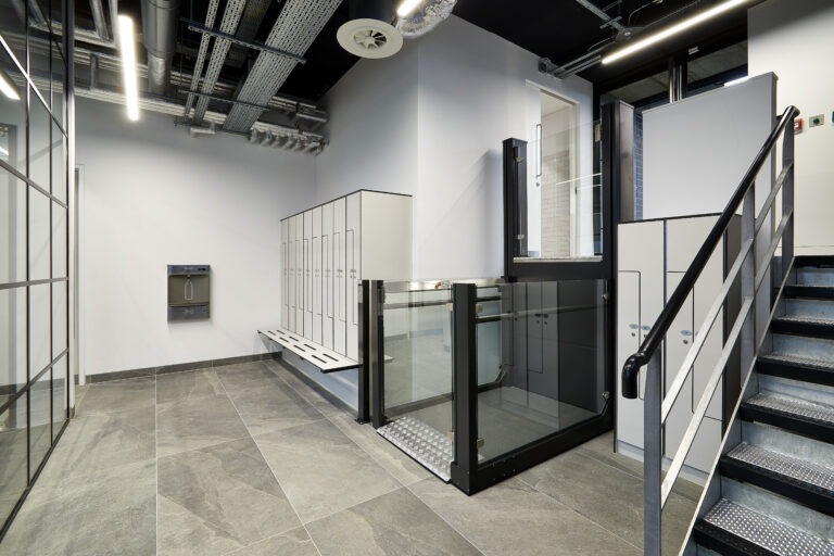 Image of lockers for Gym area
