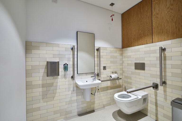Image of Disabled WC with dolphin accessories