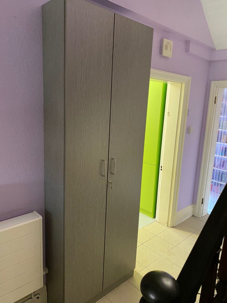 Bespoke cupboard wood effect 3