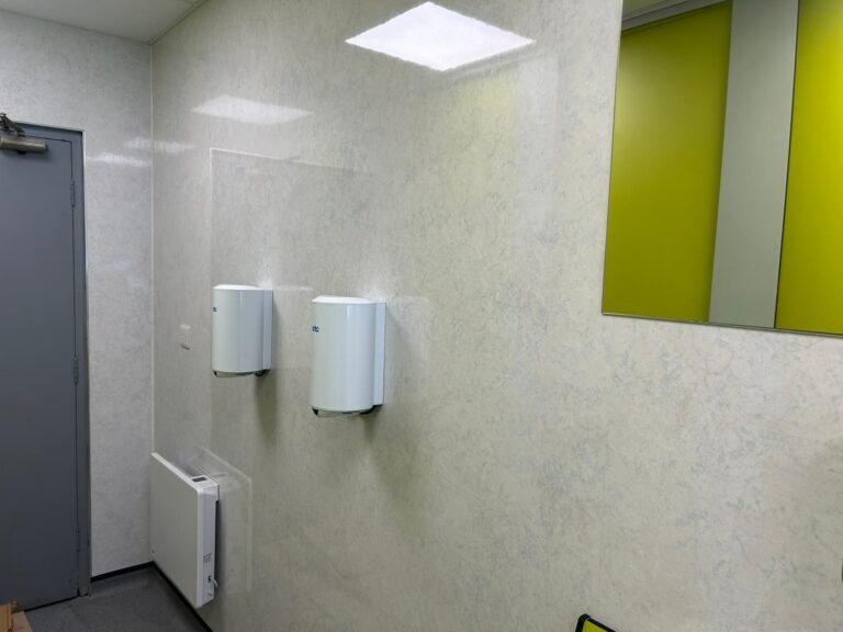 Shower wall panelling