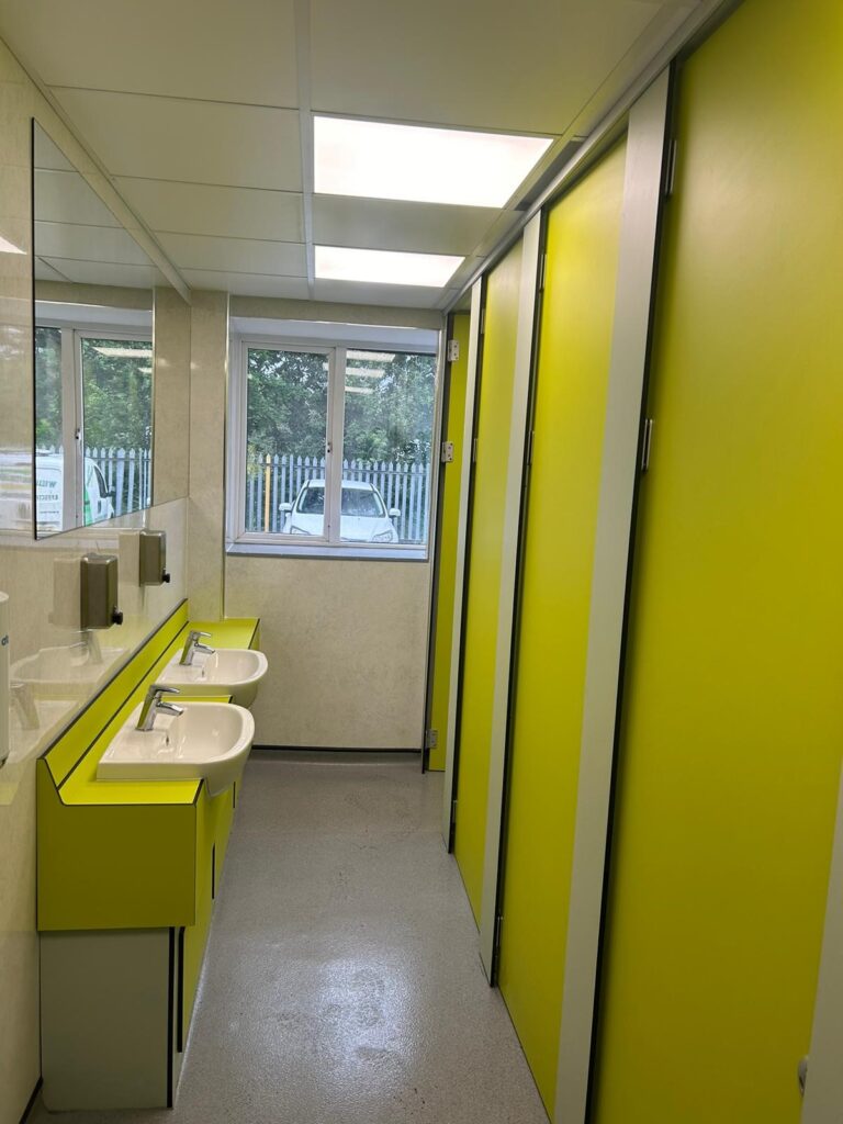 New washrooms for truck stop