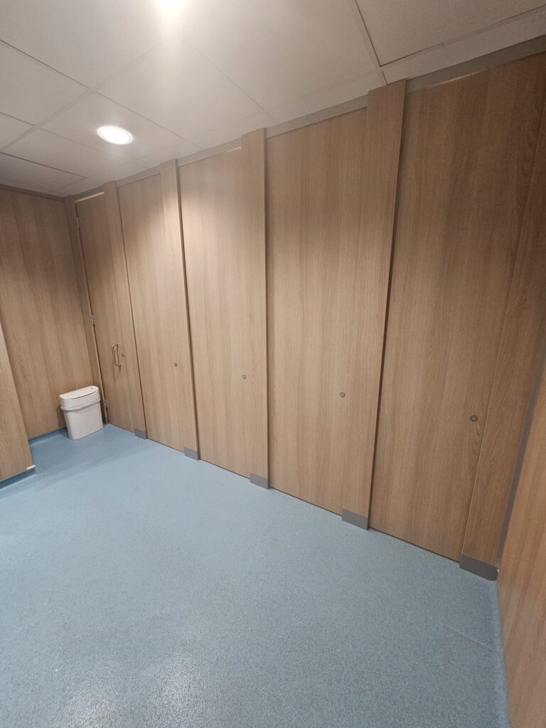 Venesta hospital wall panelling